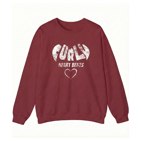 Curly Heart Beats – Kids Curly Hair Graphic Sweatshirt | Curlability